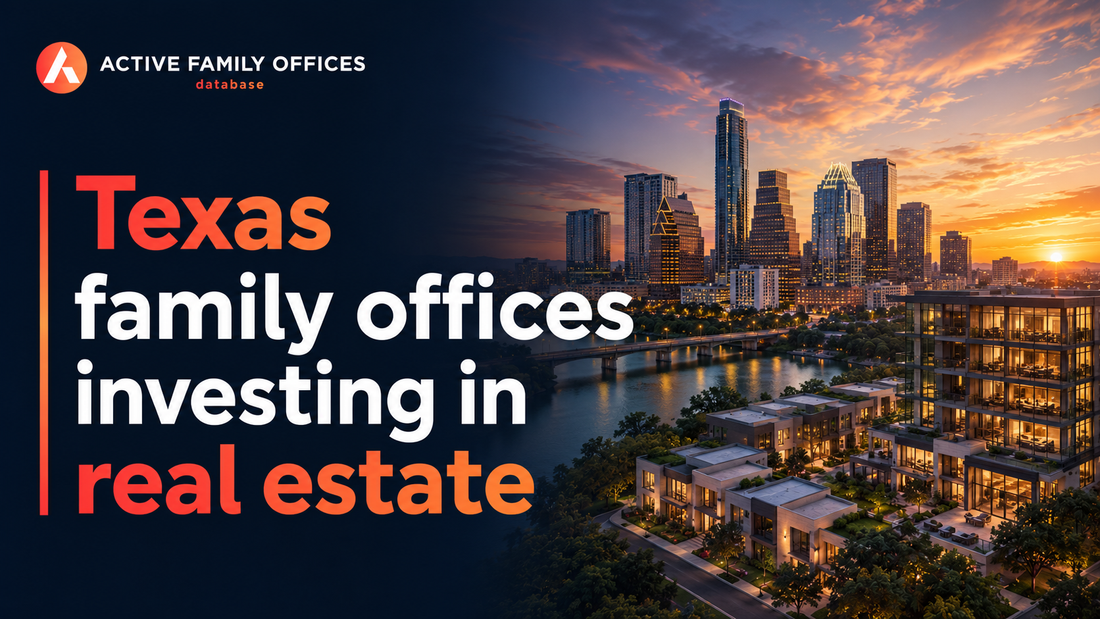 Austin and San Antonio skylines representing Texas family offices investing in real estate