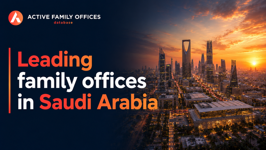 Riyadh skyline at dusk, home to leading active family offices in Saudi Arabia