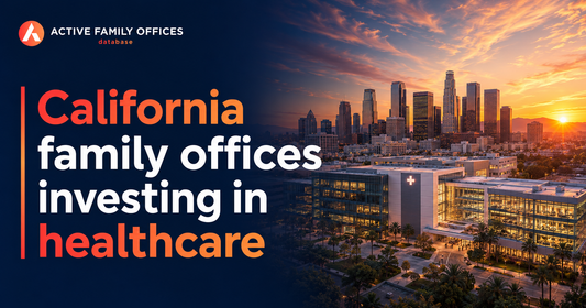 California coastline representing family offices in California investing in healthcare