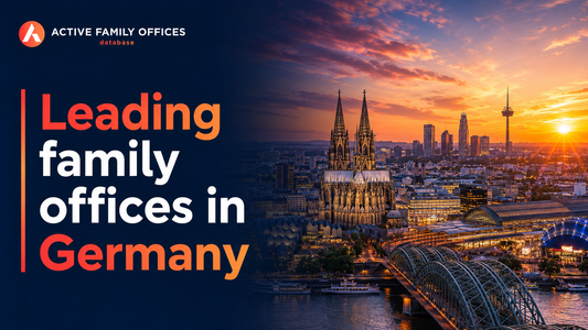 Frankfurt skyline, home to leading active family offices in Germany