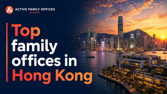 Hong Kong skyline, home to top active family offices in Hong Kong