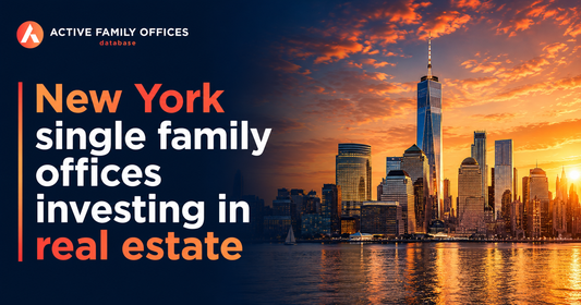 New York skyline representing NY family offices investing in real estate