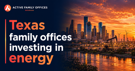 Dallas skyline representing Texas family offices investing in energy