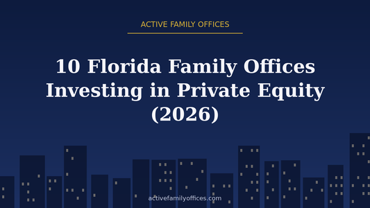 Night skyline illustration for 10 Florida Family Offices Investing in Private Equity (2026) - Active Family Offices