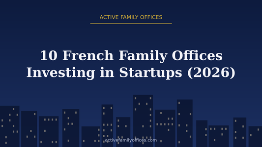 Night skyline illustration for 10 French Family Offices Investing in Startups (2026) - Active Family Offices