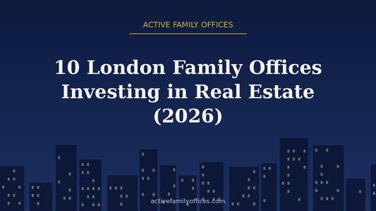 Night skyline illustration for 10 London Family Offices Investing in Real Estate (2026) - Active Family Offices