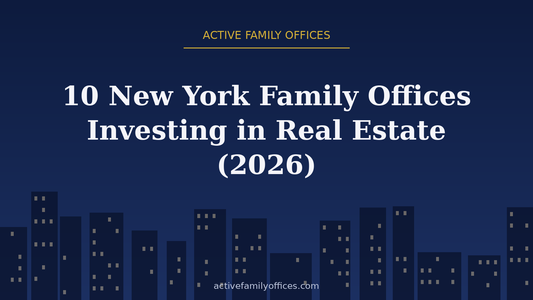 Night skyline illustration for 10 New York Family Offices Investing in Real Estate (2026) - Active Family Offices