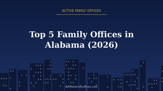 Night skyline illustration for Top 5 Family Offices in Alabama (2026) - Active Family Offices