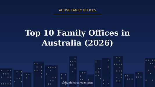 Night skyline illustration for Top 10 Family Offices in Australia (2026) - Active Family Offices