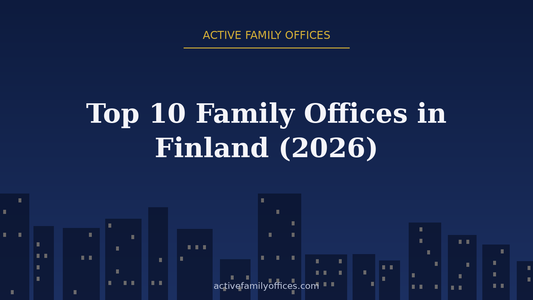 Night skyline illustration for Top 10 Family Offices in Finland (2026) - Active Family Offices