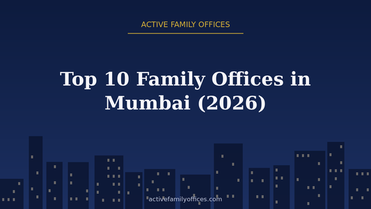 Night skyline illustration for Top 10 Family Offices in Mumbai (2026) - Active Family Offices