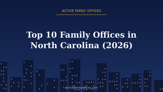 Night skyline illustration for Top 10 Family Offices in North Carolina (2026) - Active Family Offices