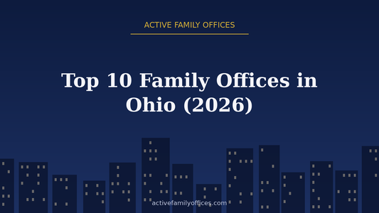 Night skyline illustration for Top 10 Family Offices in Ohio (2026) - Active Family Offices