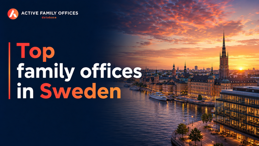 Gothenburg waterfront and city skyline, home to top active family offices in Sweden