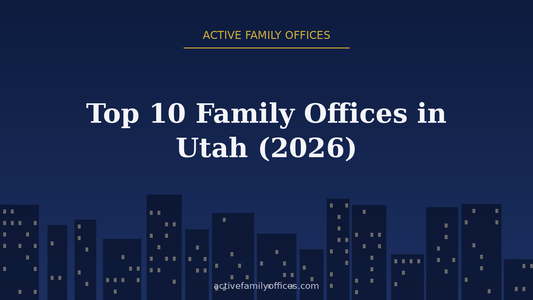 Night skyline illustration for Top 10 Family Offices in Utah (2026) - Active Family Offices