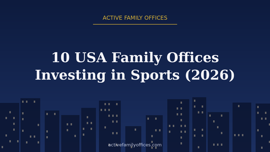 Night skyline illustration for 10 USA Family Offices Investing in Sports (2026) - Active Family Offices