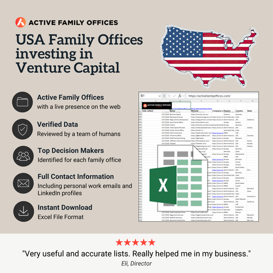 USA Family Offices investing in Venture Capital